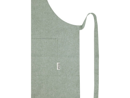 Pheebs 200 g/m2 recycled cotton apron, зеленый яркий