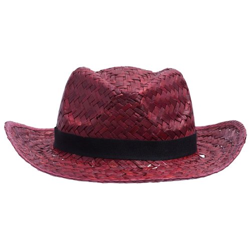 Шляпа Daydream, красная с черной лентой