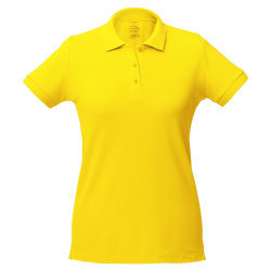 Рубашка поло женская 170 г/м² желтый